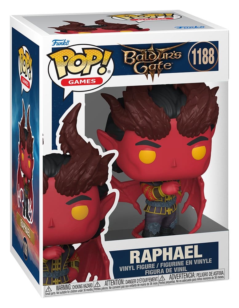 Baldur's Gate POP! Games Vinyl Figure Raphael 9 cm P074223
