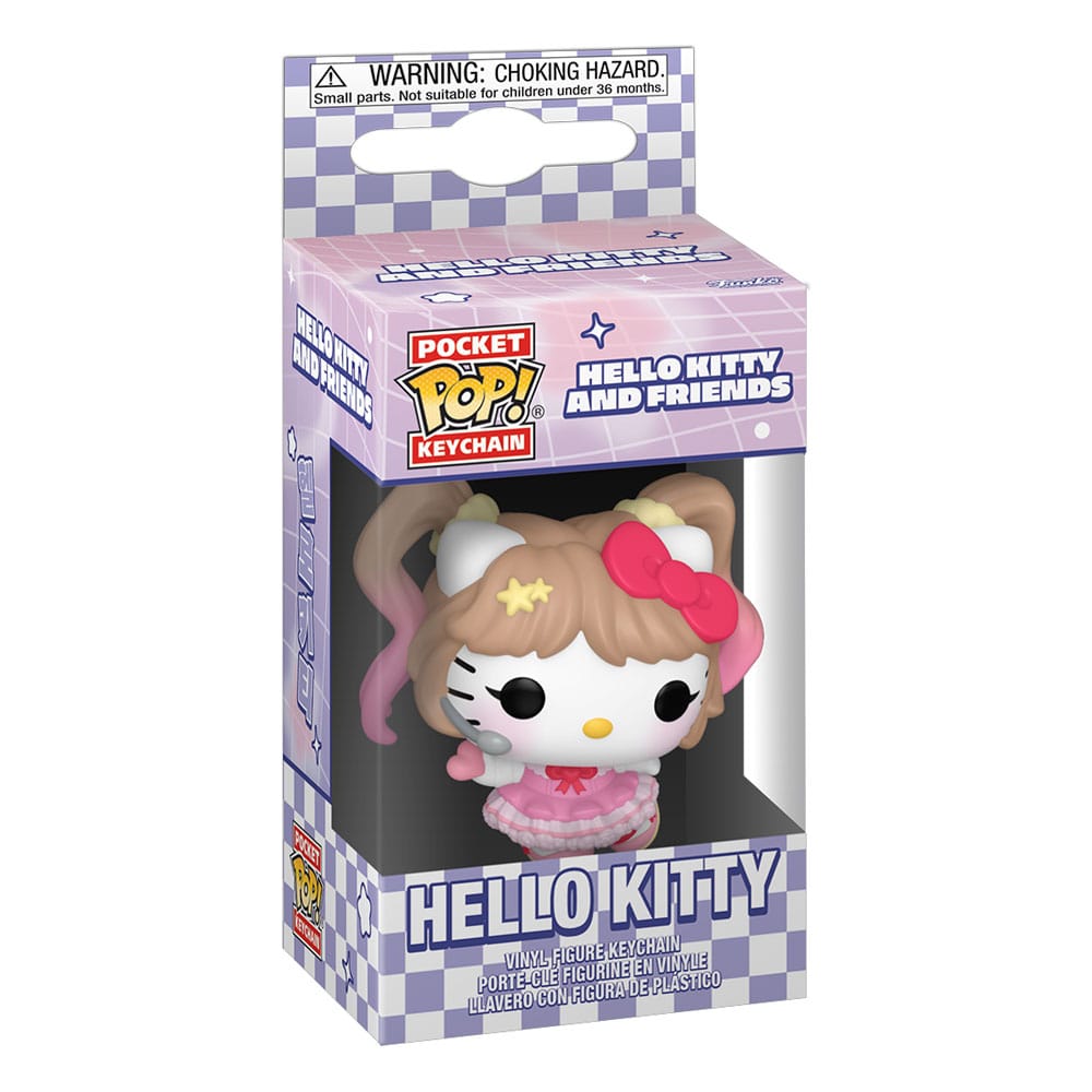 Hello Kitty and Friends POP! Vinyl Keychains 4 cm Hello Kitty (K-Pop Outfit) Display (12) P068907