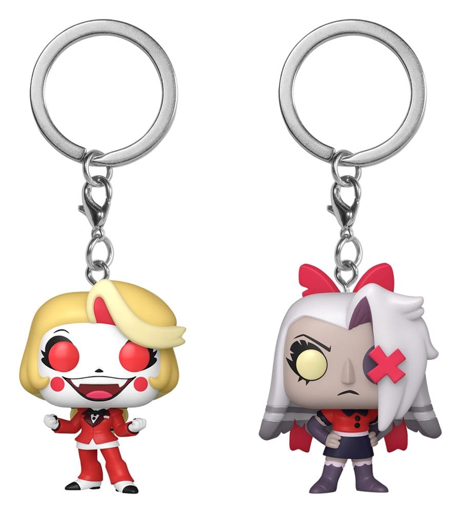 Hazbin Hotel POP! Vinyl Keychain 2-Pack Charlie & Vaggie 4 cm P073471