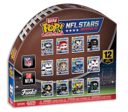 NFL Bitty POP! Vinyl Figure Multipack 2,5 cm Display (12) P040176