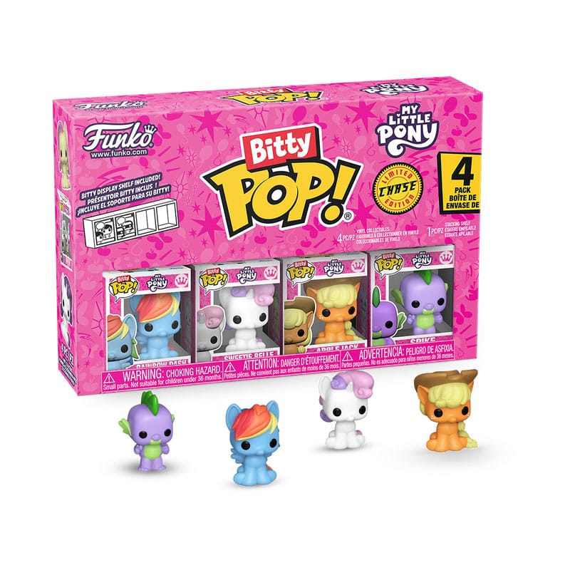 My Little Pony Bitty POP! Vinyl Figure 4-Pack Rainbow Dash 2,5 cm P067815