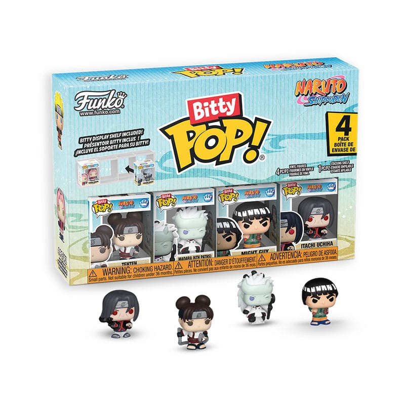 Naruto Shippuden Bitty POP! Vinyl Figure 4-Pack Battles 2,5 cm P067817