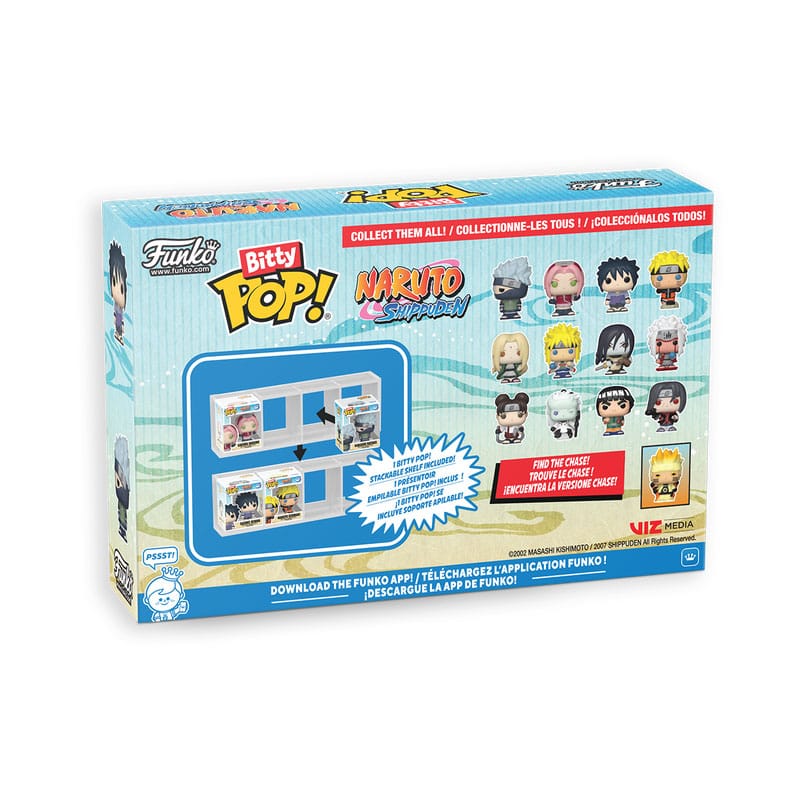 Naruto Shippuden Bitty POP! Vinyl Figure 4-Pack Battles 2,5 cm P067817