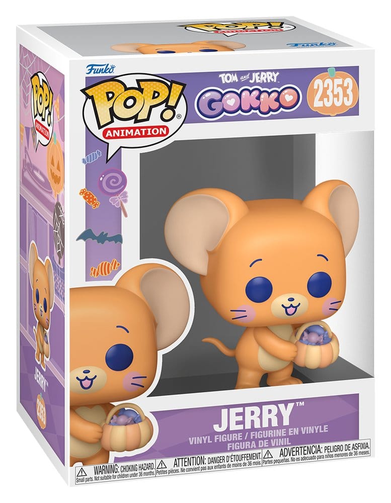 Tom & Jerry Gokko POP! Animation Vinyl Figure Jerry 9 cm P072223