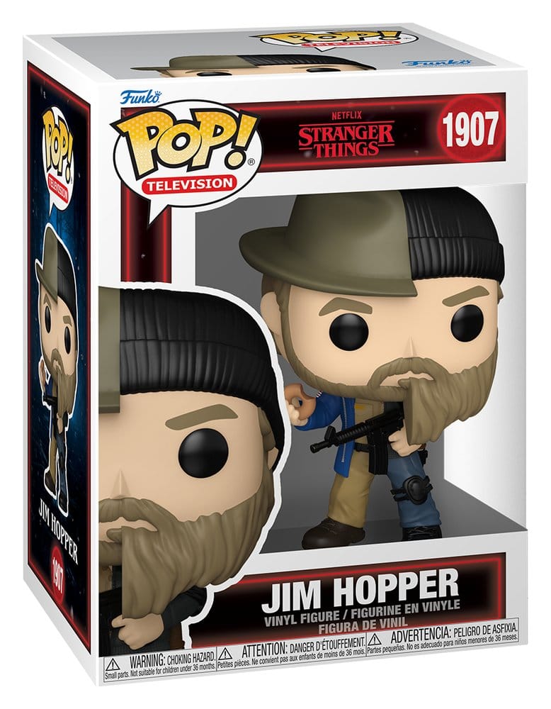 Stranger Things POP! TV Vinyl Figures Jim Hopper SPLT 9 cm P072097