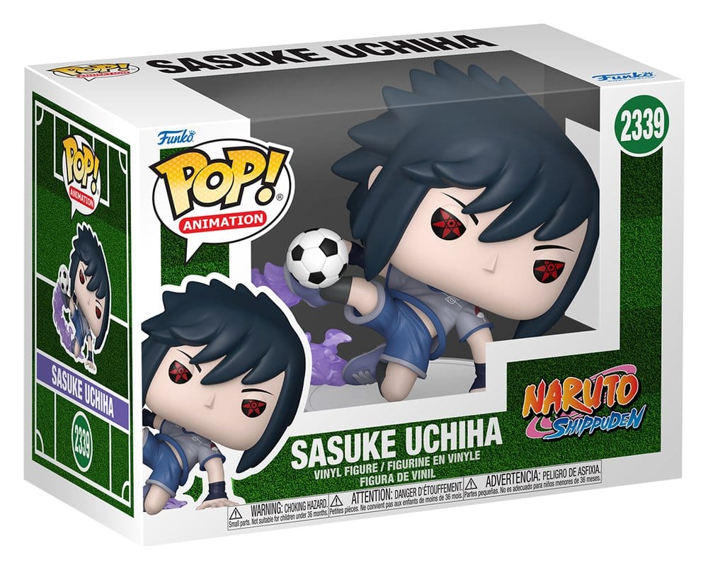 Naruto Soccer POP! Football Vinyl Figure Sasuke 9 cm P072113