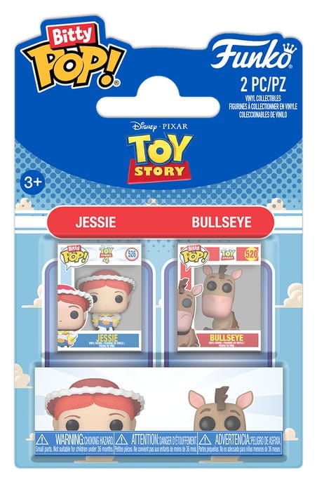 Toy Story Bitty POP! Vinyl Figures 2-Pack Jessie & Bullseye 2 cm P075958