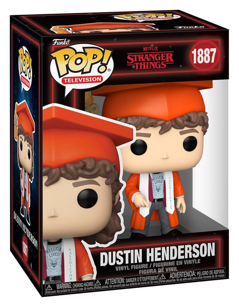 Stranger Things POP! TV Vinyl Figures Dustin Henderson 9 cm P072118