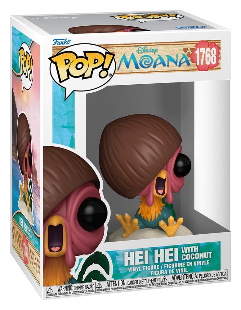 Moana POP! & Buddy Vinyl Figure Hei Hei w/Coconut 9 cm P072120