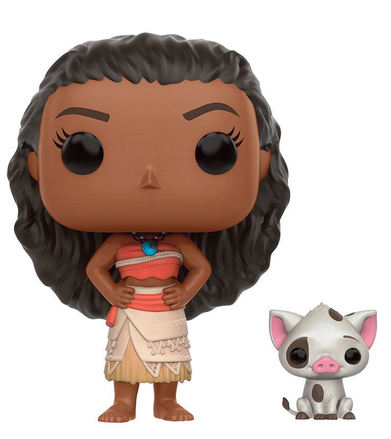 MOANA POP! DISNEY VINYL FIGURE MOANA & PUA 9 CM P040190