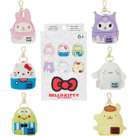 Hello Kitty by Loungefly Keychains Mini Backpack Clasic Blind Box Assortment (15) P066718