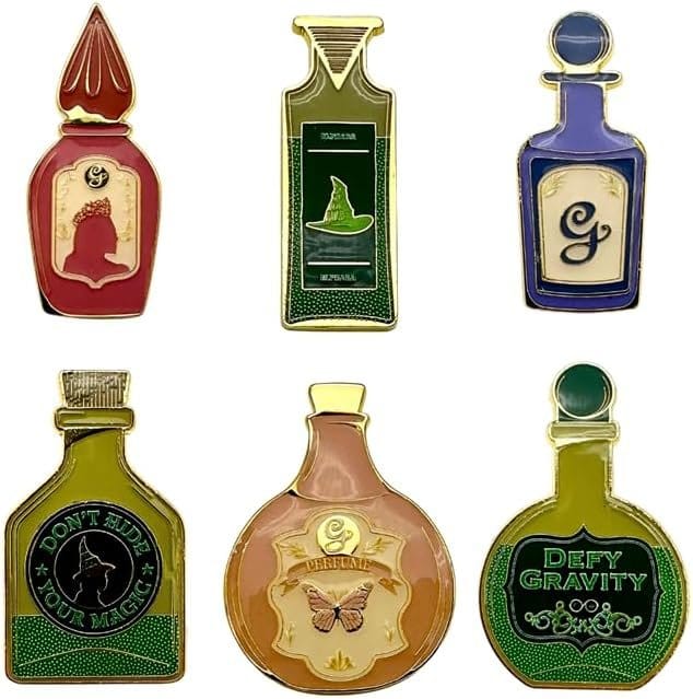Wicked Enamel Pins Potion Bottles Blind Display (18) P071207
