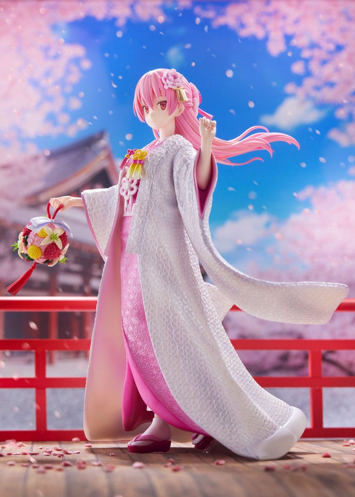 TONIKAWA: Over The Moon For You PVC Statue 1/7 Tsukasa Yuzaki Shiromuku 23 cm P040240