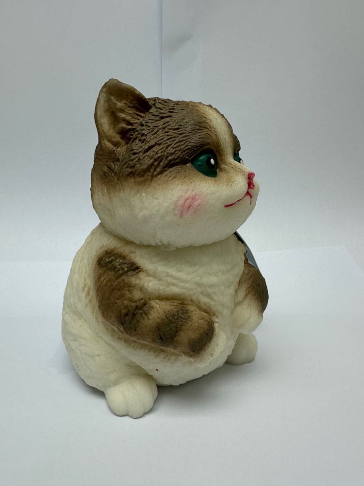 Fun Maker Squishy Fidget Toy Dark Brown Cat 11 cm