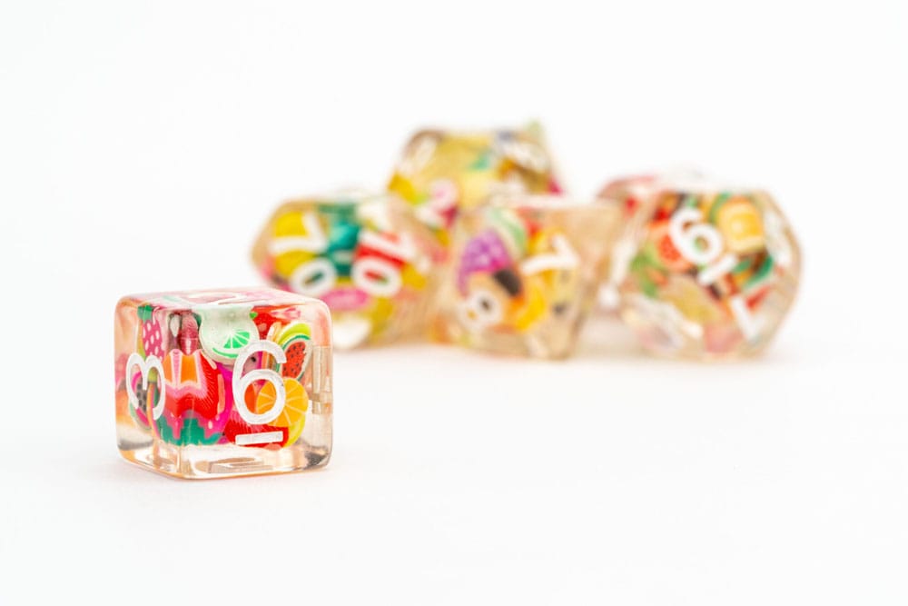FanRoll Dice Set Fruit (7)