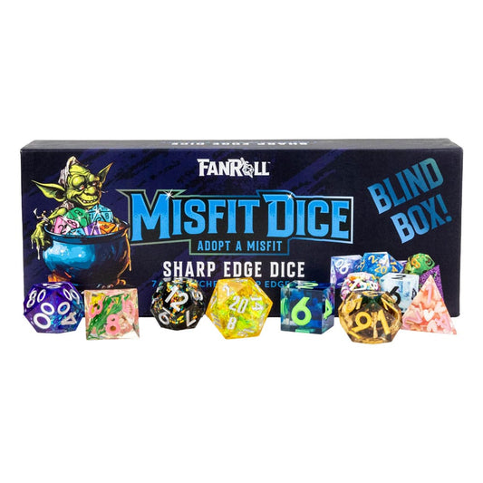 Misfit Adopt a Misfit Dice Set Blind Box Sharp Edge Dice Assortment (12) P065157