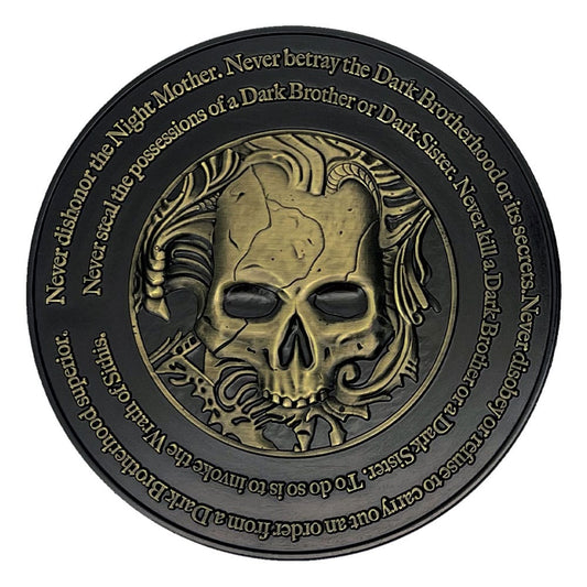 The Elder Scrolls IV: Oblivion Medallion Dark Brotherhood P040390