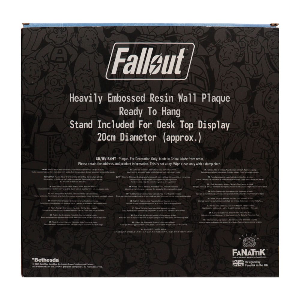 Fallout Resin Plaque Vault Boy P066820