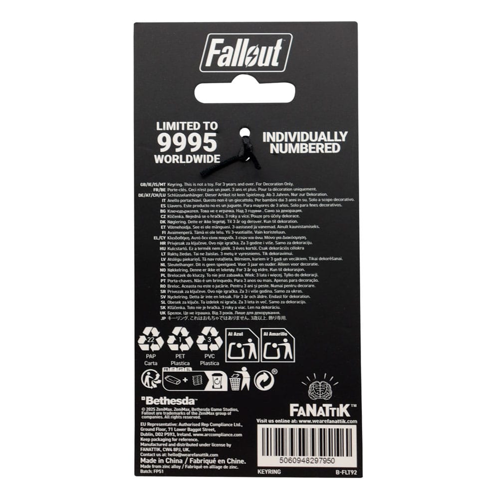 Fallout Keychain Nuka-Cola Limited Edition P040420