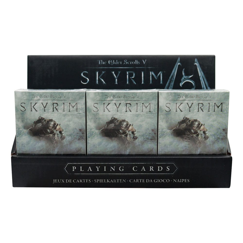 Elder Scrolls Skyrim Playing Cards Display (12) P066823