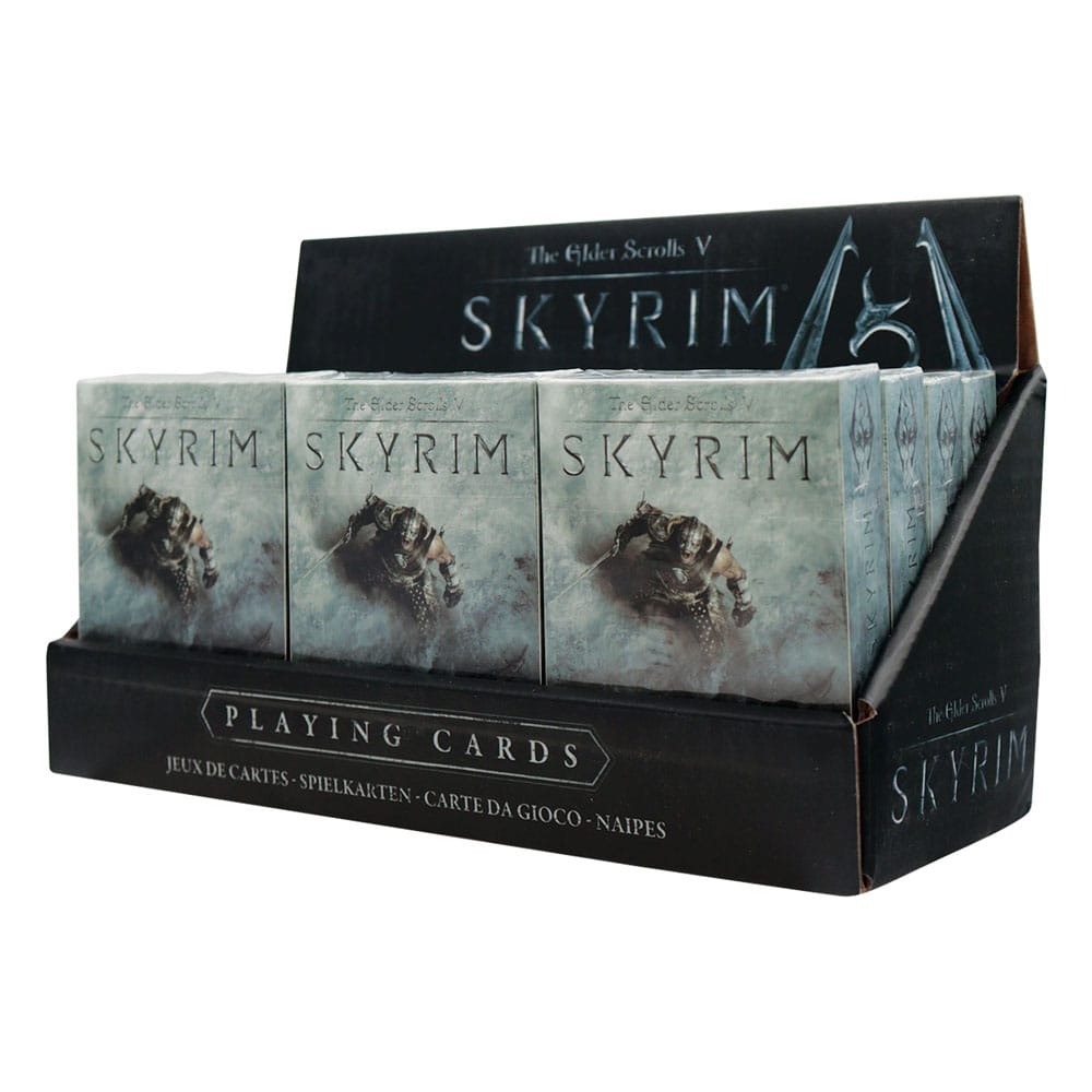 Elder Scrolls Skyrim Playing Cards Display (12) P066823