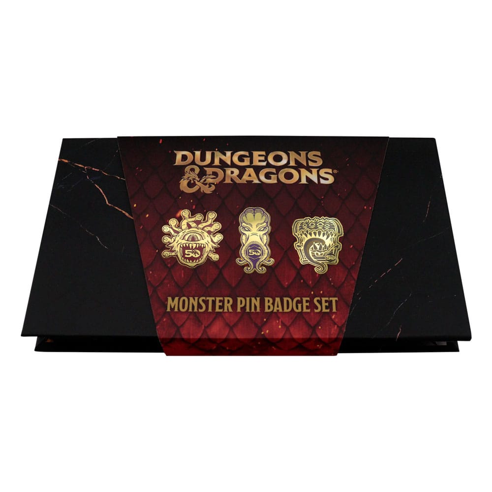Dungeons & Dragons Pin Badge Set 50th Anniversary P040466