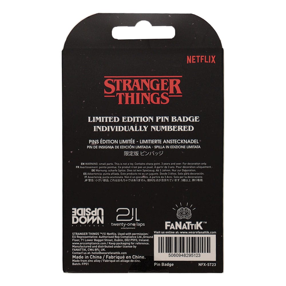 Stranger Things Pin Badge Castle Byers Limited Edition P066828