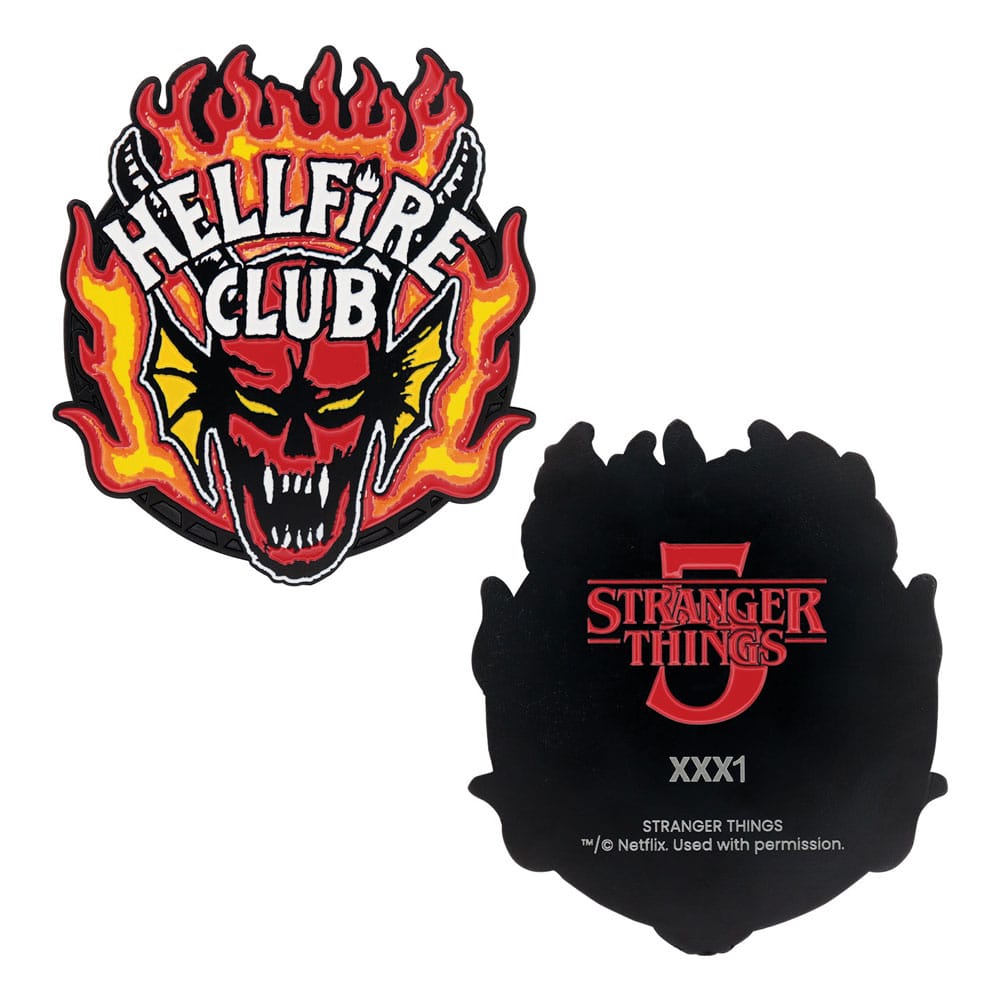 Stranger Things Medallion Hellfire Club Limited Edition P066830