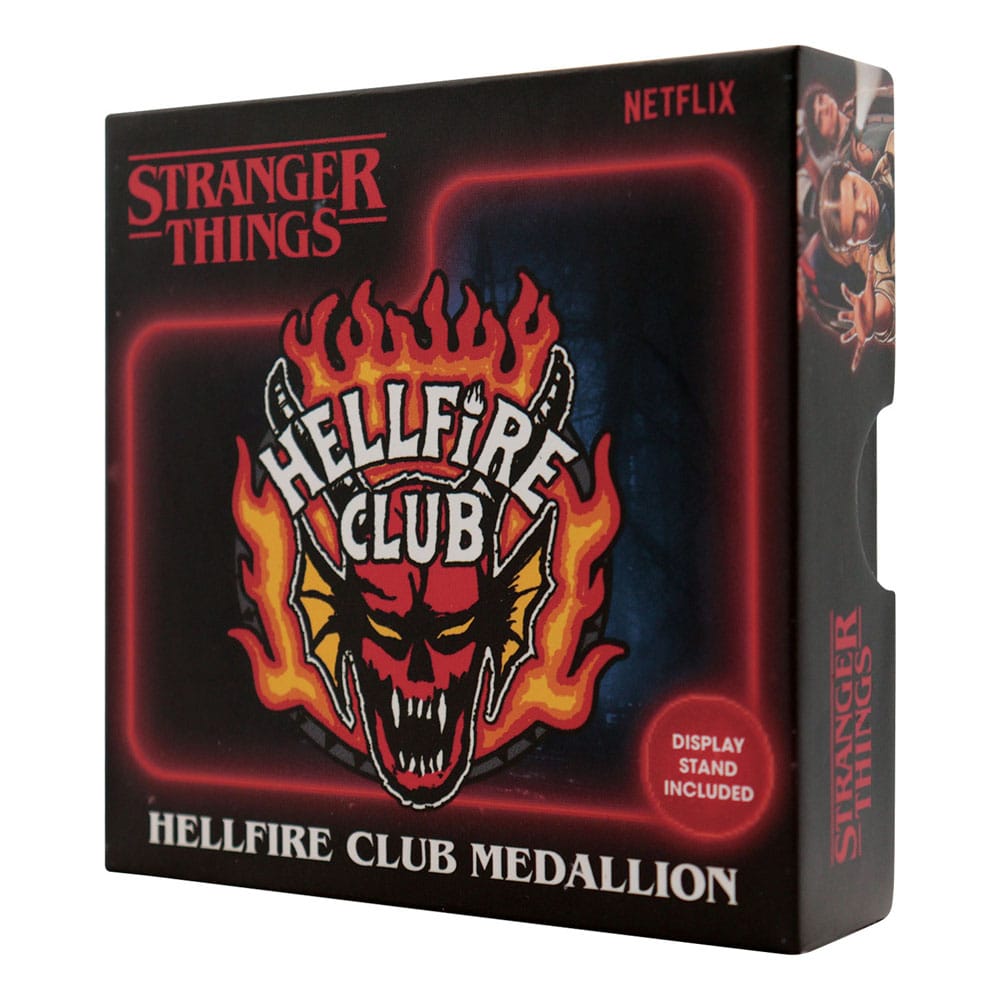 Stranger Things Medallion Hellfire Club Limited Edition P066830