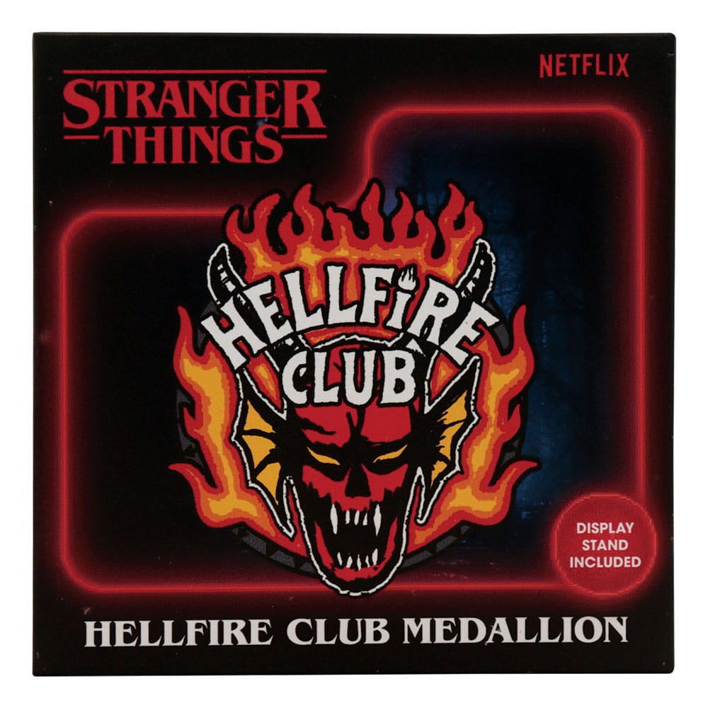Stranger Things Medallion Hellfire Club Limited Edition P066830