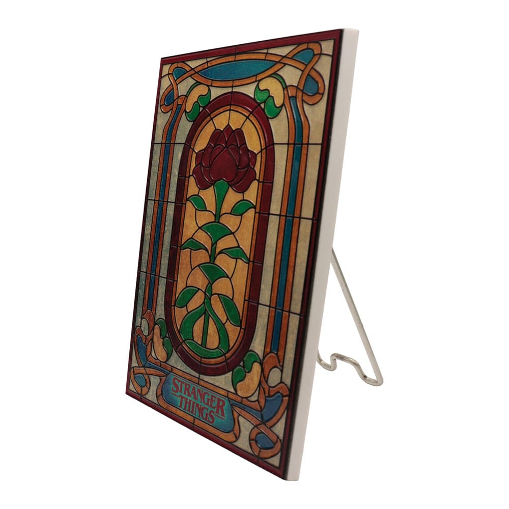 Stranger Things Resin Plaque Creel House Stained Glass Window P066833