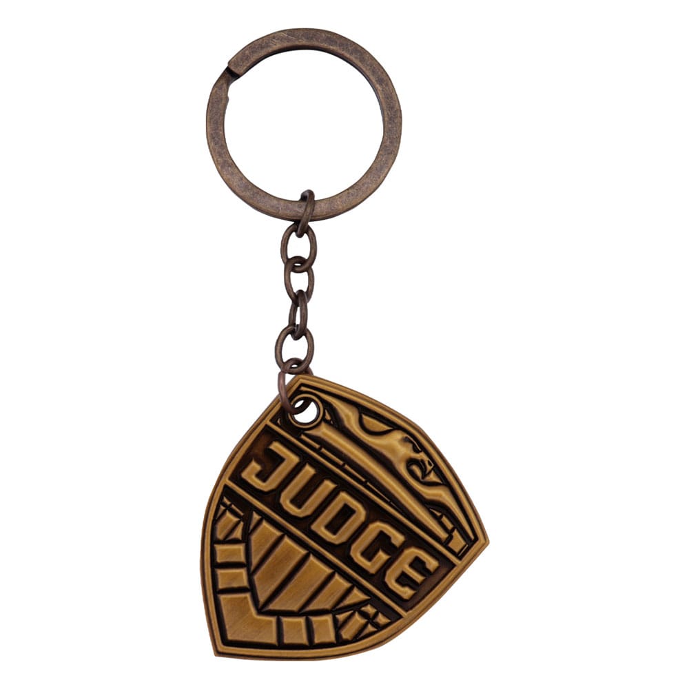 2000 AD Keychain Judge Dredd Badge Limited Edition P040592