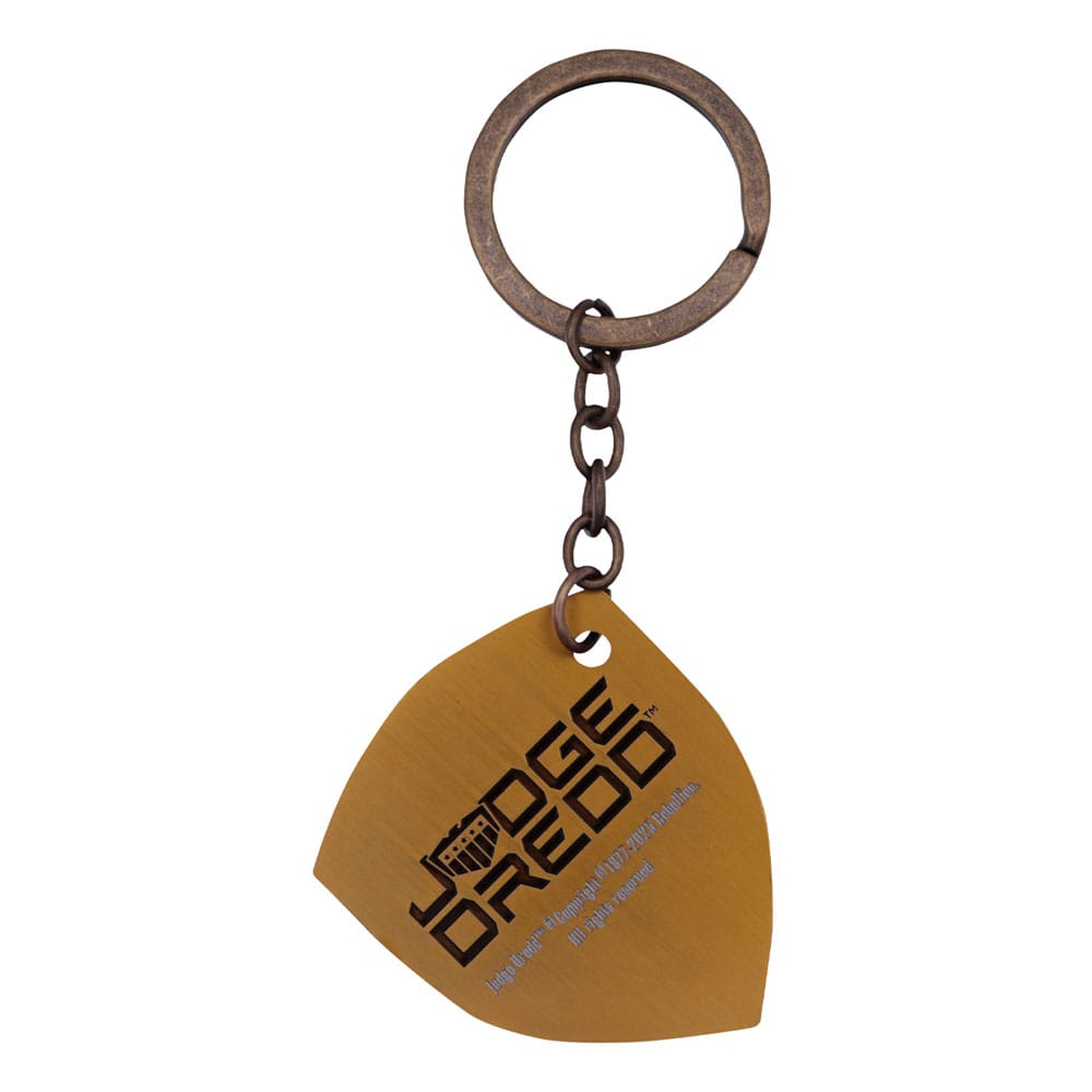 2000 AD Keychain Judge Dredd Badge Limited Edition P040592