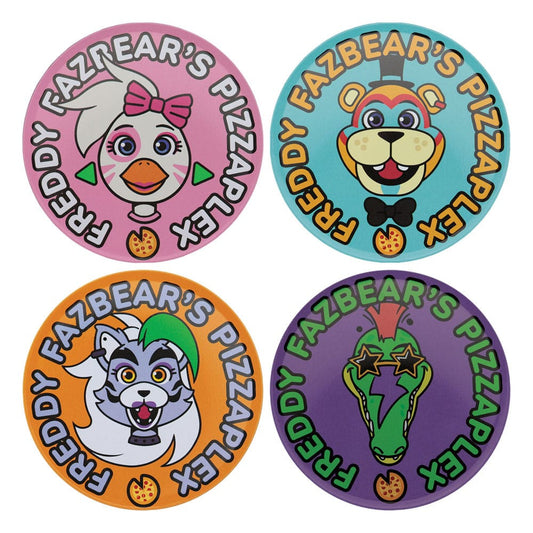 Five Nights at Freddy's Coaster 4-Pack Printed Drinks P040618