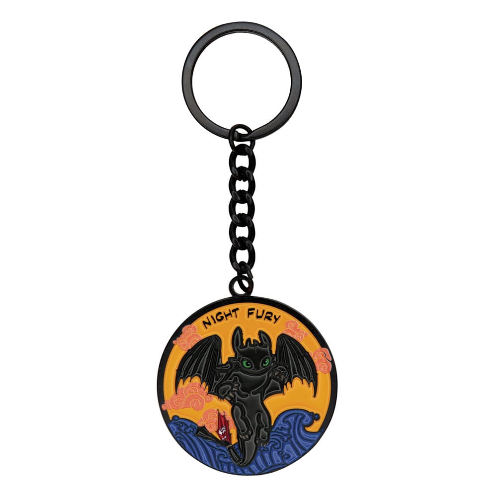 How to Train Your Dragon Keychain Night Fury Limited Edition P040666