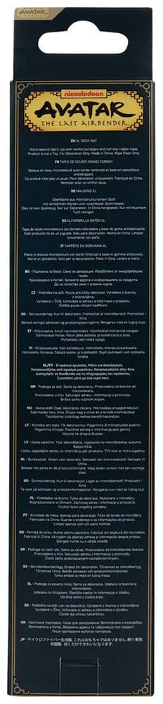 Avatar: The Last Airbender Desk Pad & Coaster Set Elements P074273