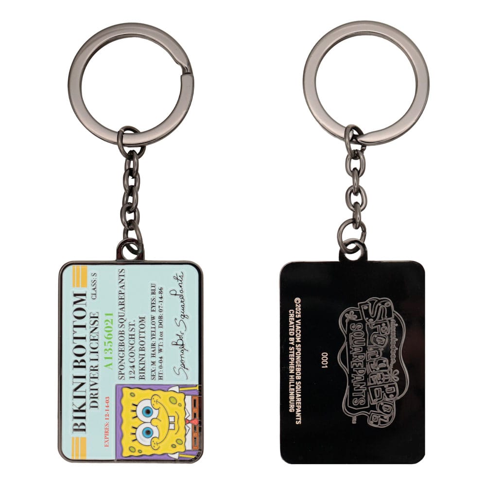 SpongeBob Squarepants Keychain Driver License Limited Edition P066840