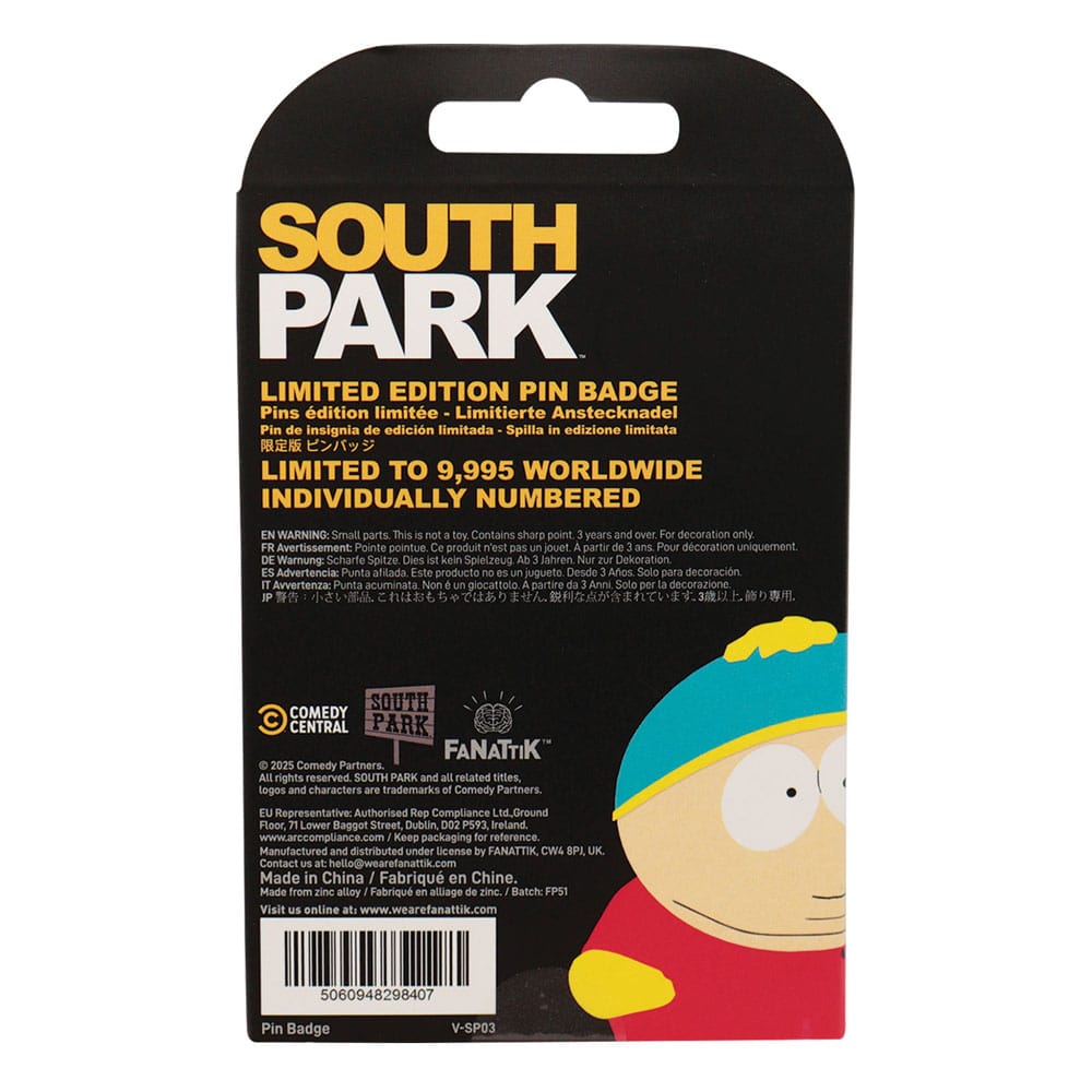 South Park Pin Badge Cartman Police Limited Edition P066841