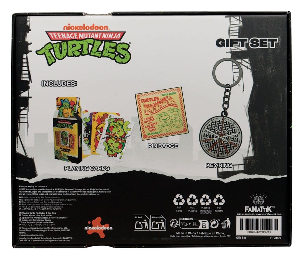 Teenage Mutant Ninja Turtles Gift set Cowabunga P074278