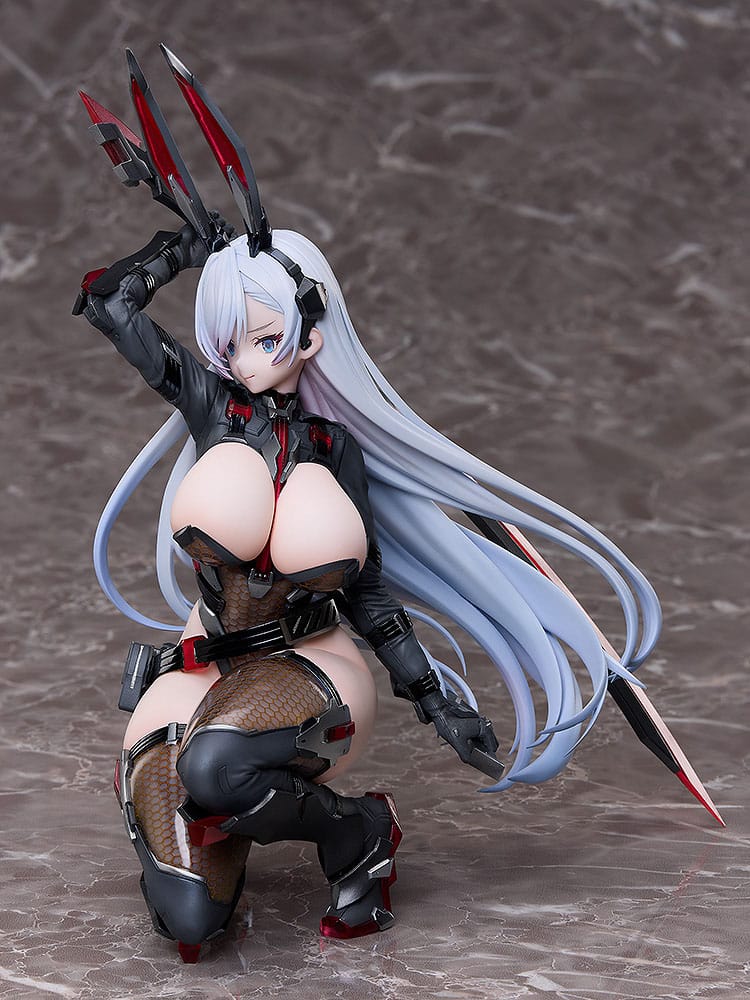 Original Character PVC Statue 1/6 Samurai Bunny Botan Designed by saitom 23 cm P040916