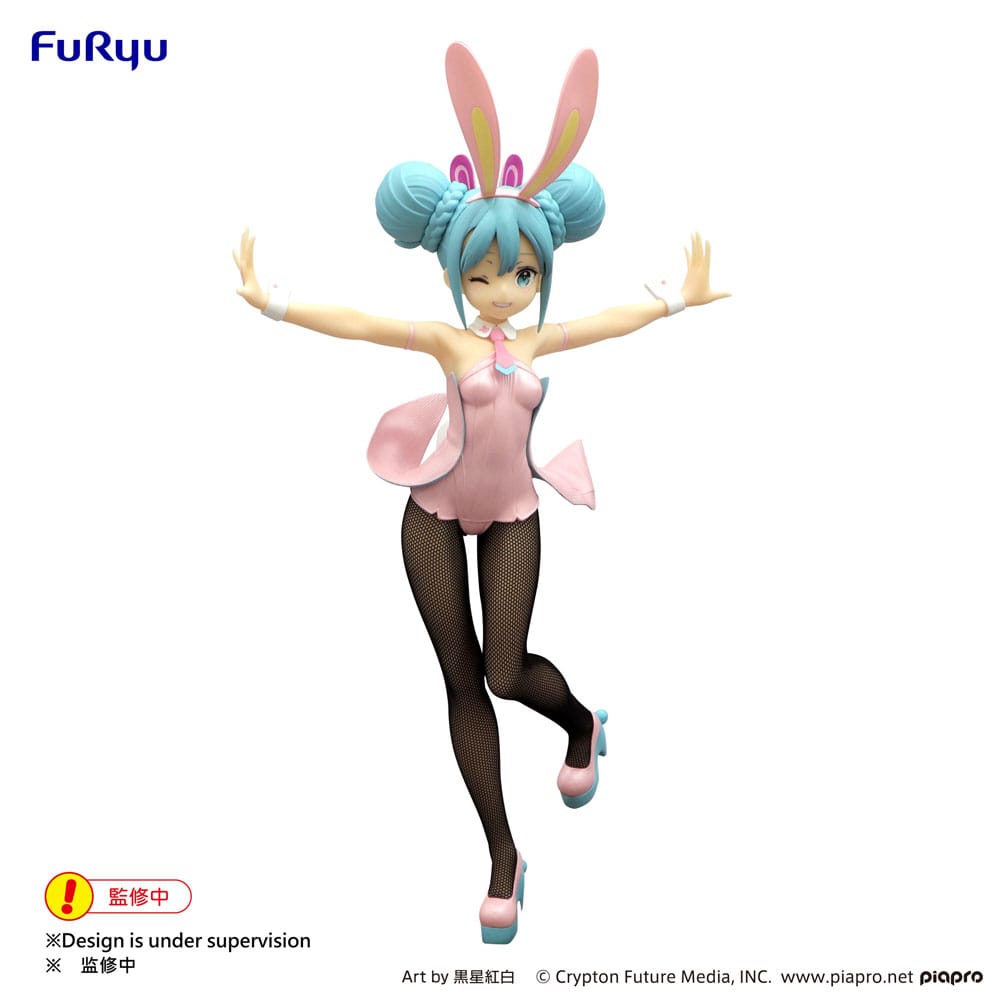 Hatsune Miku BiCute Bunnies PVC Statue Wink Pearl Pink Color Ver. 30 cm P068474