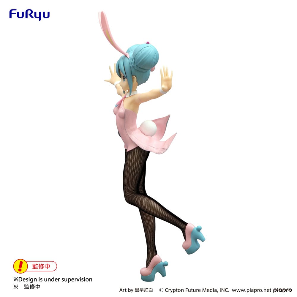 Hatsune Miku BiCute Bunnies PVC Statue Wink Pearl Pink Color Ver. 30 cm P068474