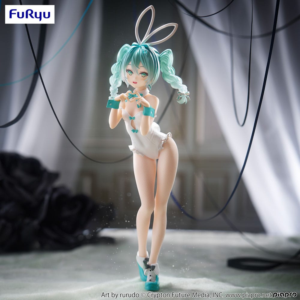 Hatsune Miku BiCute Bunnies PVC Statue Miku Rurudo White Color Ver. 27 cm P041028