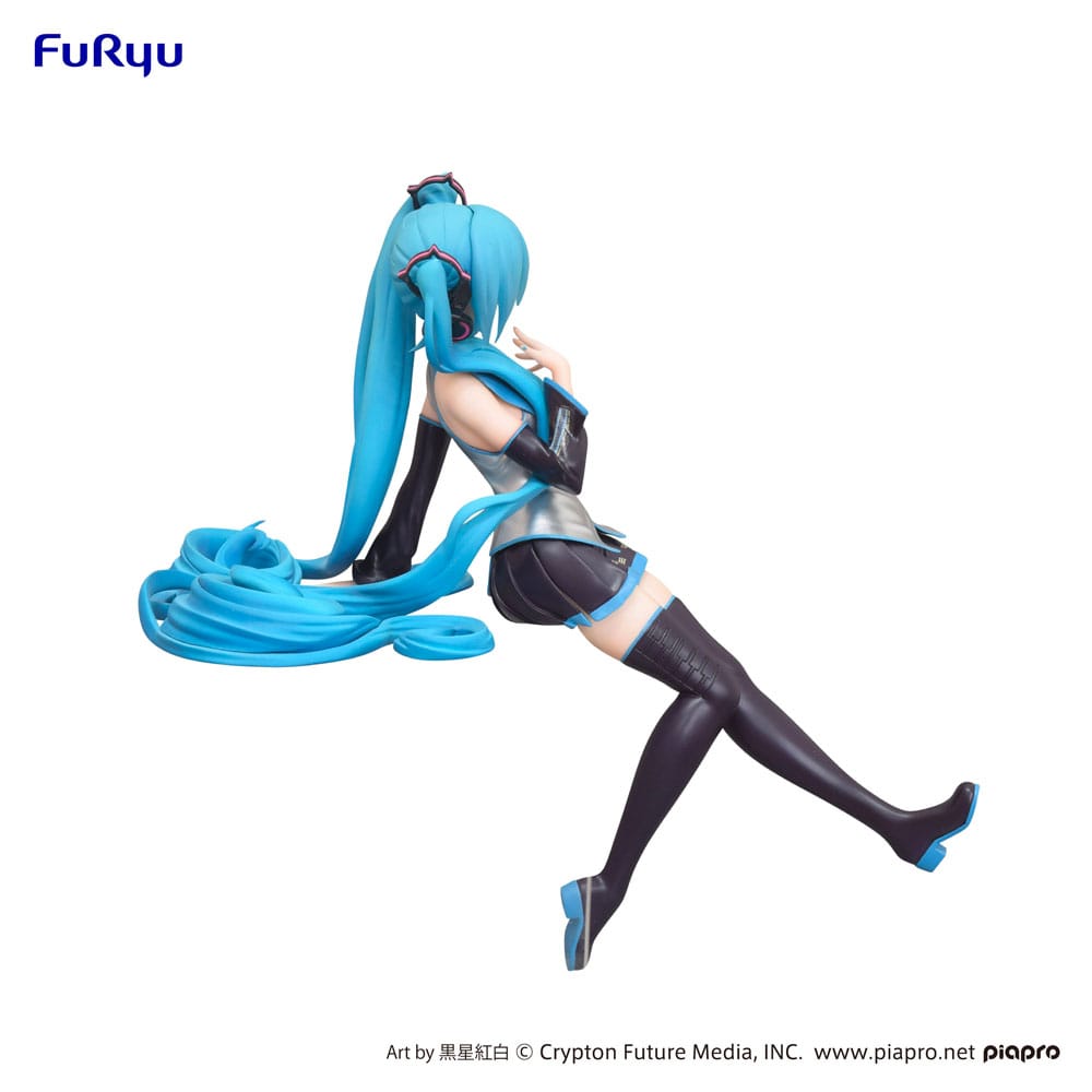 Hatsune Miku Noodle Stopper PVC Statue Kuroboshi Kouhaku Ver. (re-run) 14 cm P041049