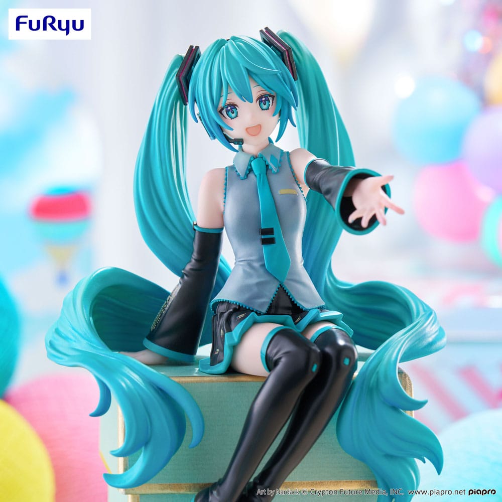 HATSUNE MIKU NOODLE STOPPER PVC STATUE HATSUNE MIKU NARDACK VER. 14 CM