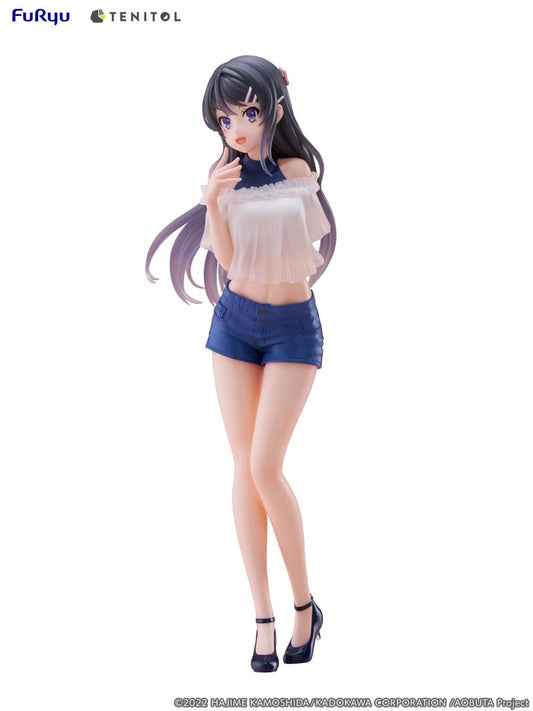 Rascal Does Not Dream of Bunny Girl Senpai Tenitol PVC Statue Mai Sakurajima 31 cm P041132