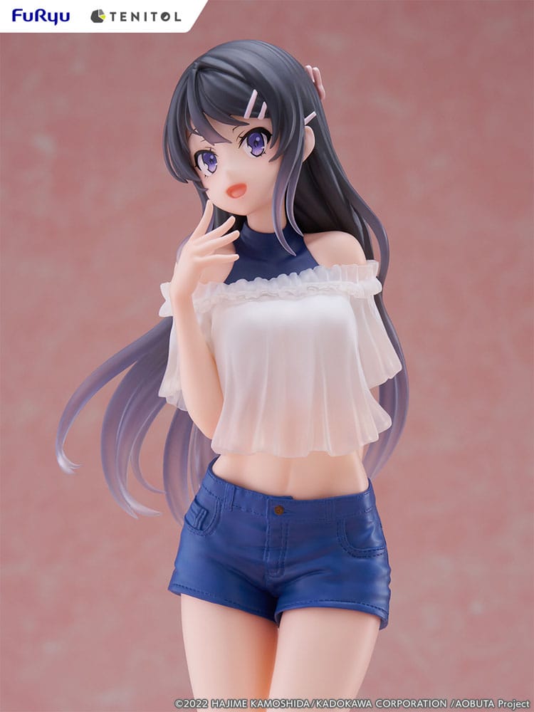 Rascal Does Not Dream of Bunny Girl Senpai Tenitol PVC Statue Mai Sakurajima 31 cm P041132