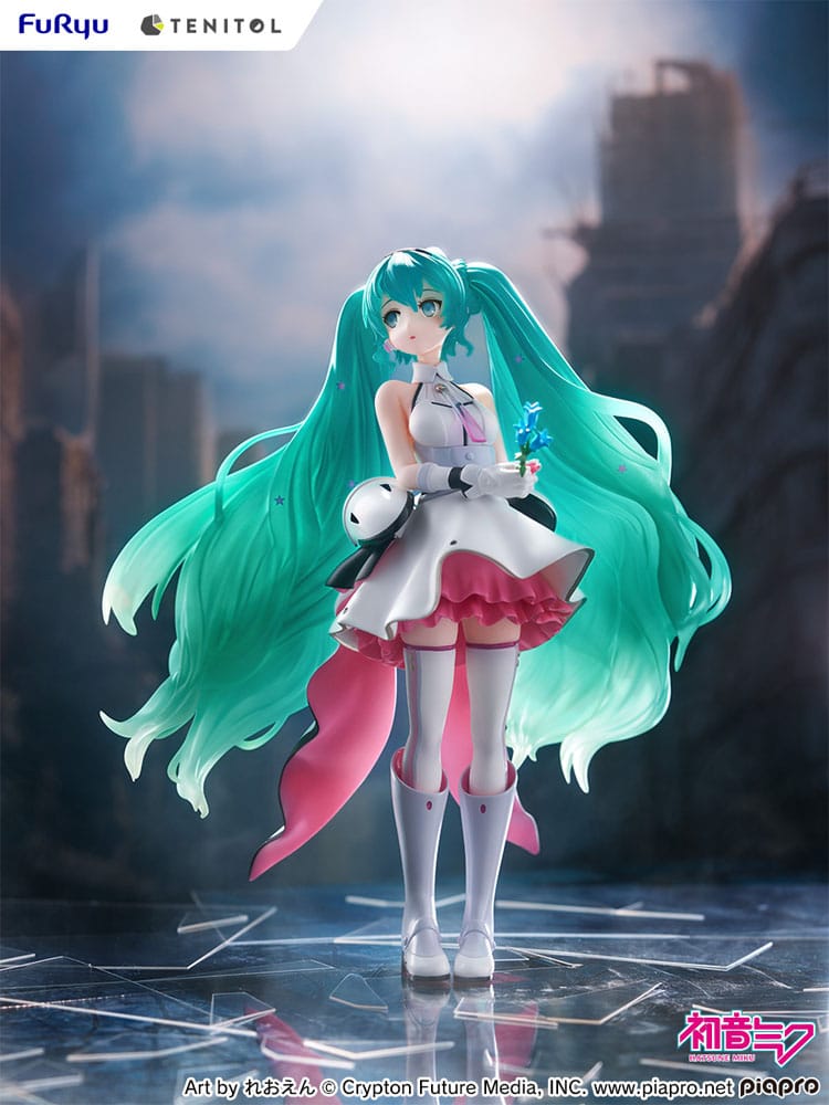 Hatsune Miku Tenitol PVC Statue YHatsune Miku Galaxy Live Ver. 21 cm P041135