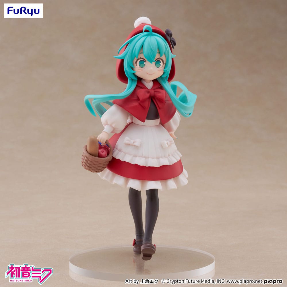 Hatsune Miku Desktop Fairy PVC Statue Hatsune Miku Little red riding hood Ver. 16 cm P066944