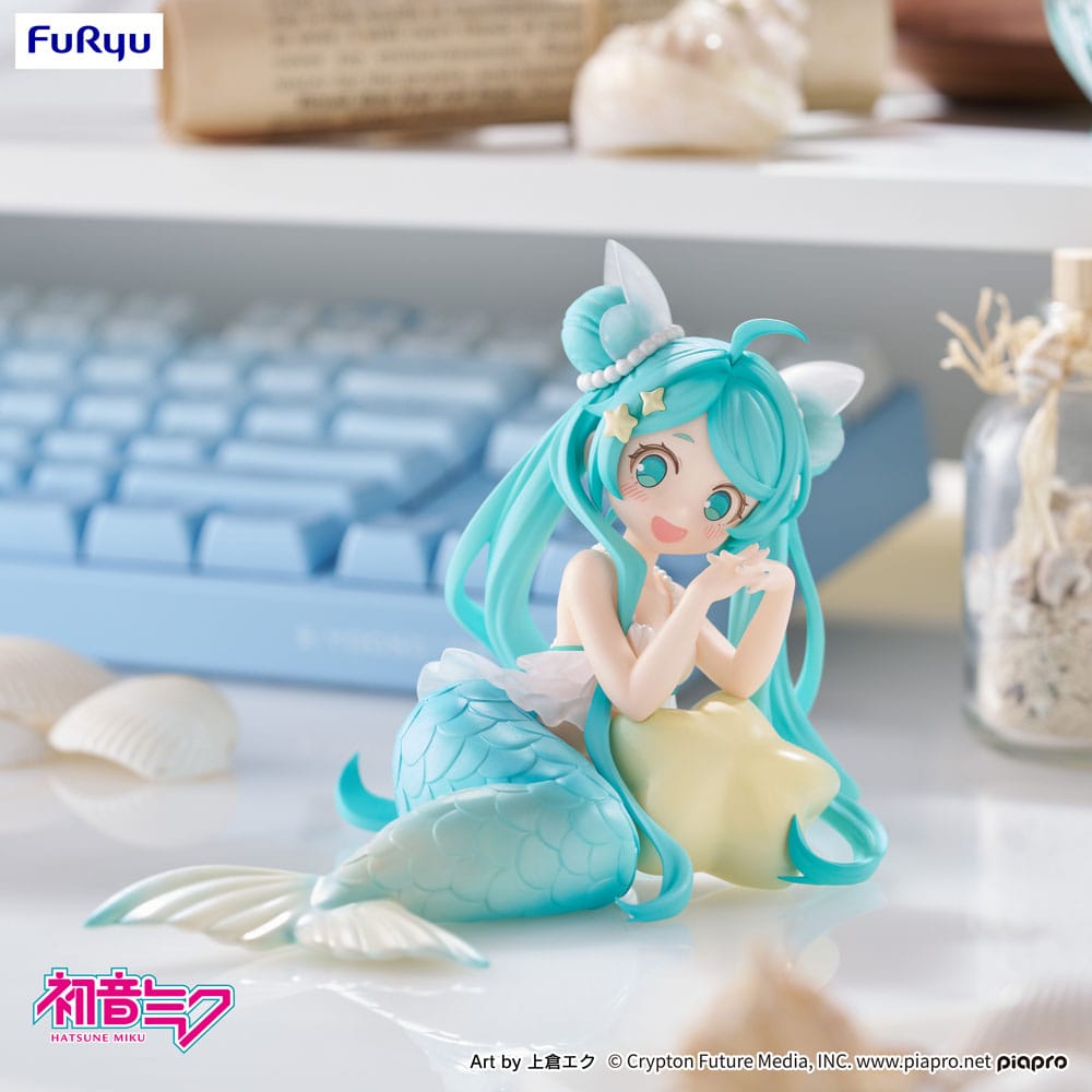 Hatsune Miku Desktop Fairy PVC Statue Hatsune Miku Mermaid princess Ver. 9 cm P068478